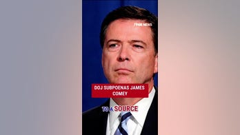 DOJ subpoenas ex-FBI Director James Comey