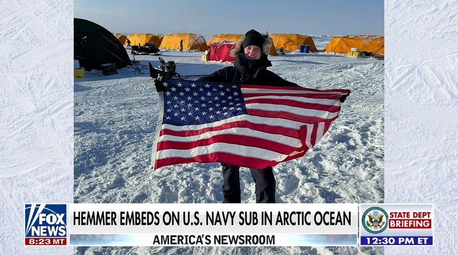 Bill Hemmer visits Arctic Ocean with US Navy