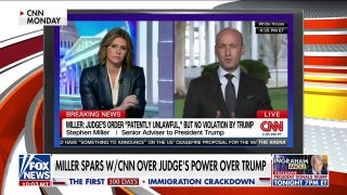 Trump official spars with CNN anchor over judicial power: 'You're not understanding me'