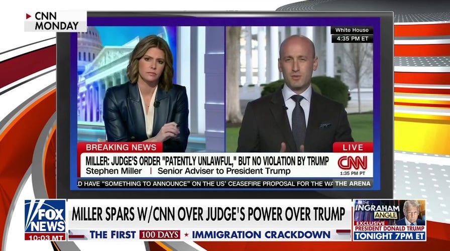 Trump official spars with CNN anchor over judicial power: 'You're not understanding me'