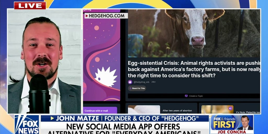 Social media platform 'Hedgehog' provides new way for Americans to view news: 'Putting the community in charge'