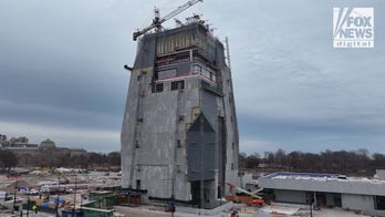 Drone captures Obama Presidential Center under construction in Chicago