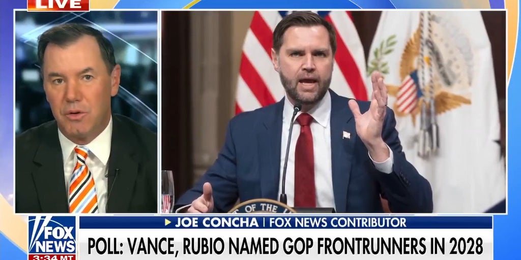 Vance, Rubio named GOP frontrunners for 2028 in new poll