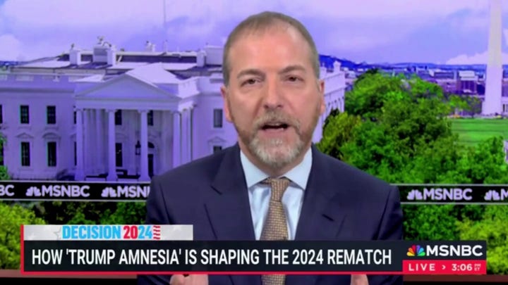 Chuck Todd says Trump is getting his 2016 'swagger' back as he embraces charisma rather than grievance