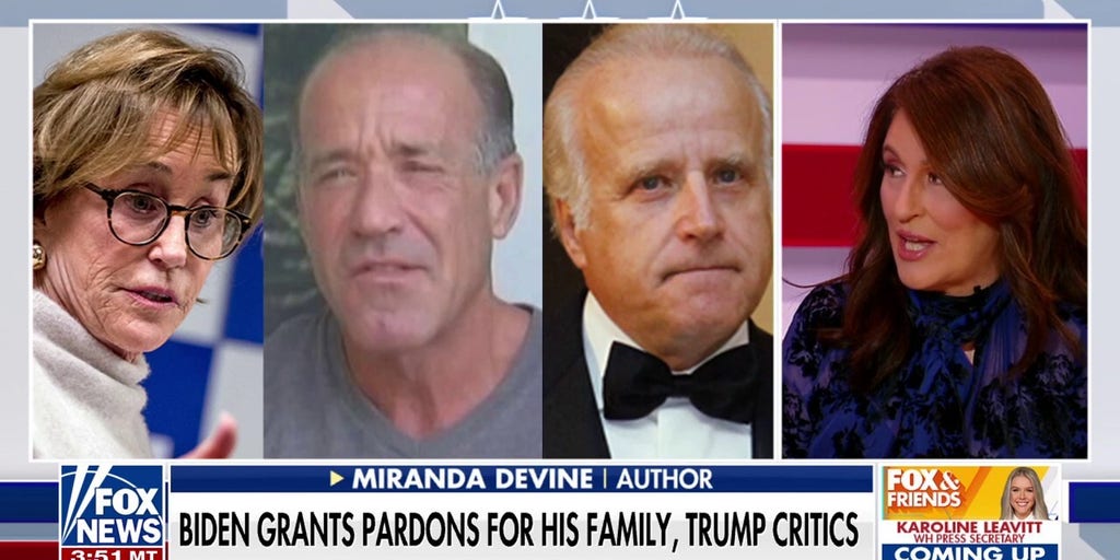 Biden’s ‘admission of guilt’ a ‘fitting end’ to his presidency: Miranda Devine