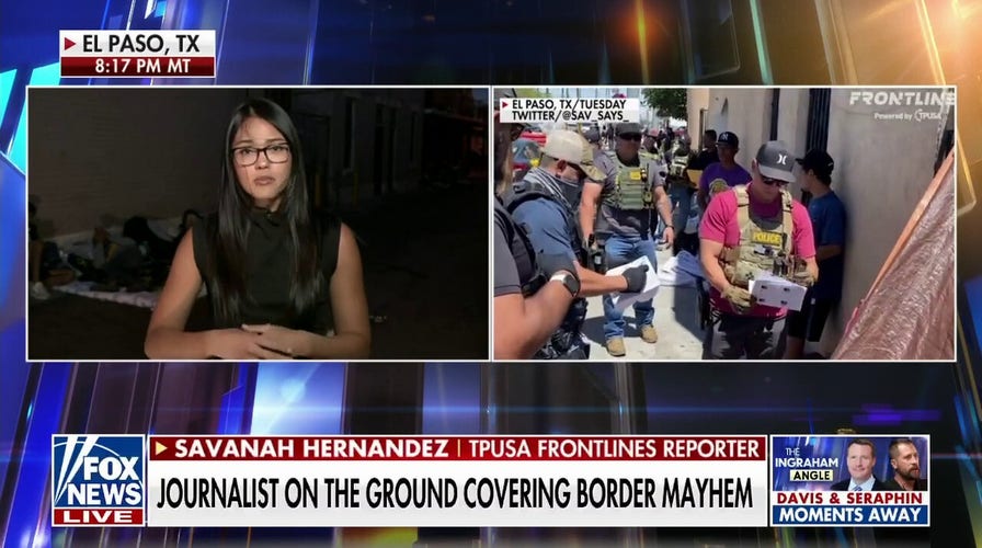 It is absolute chaos here in El Paso: Savanah Hernandez