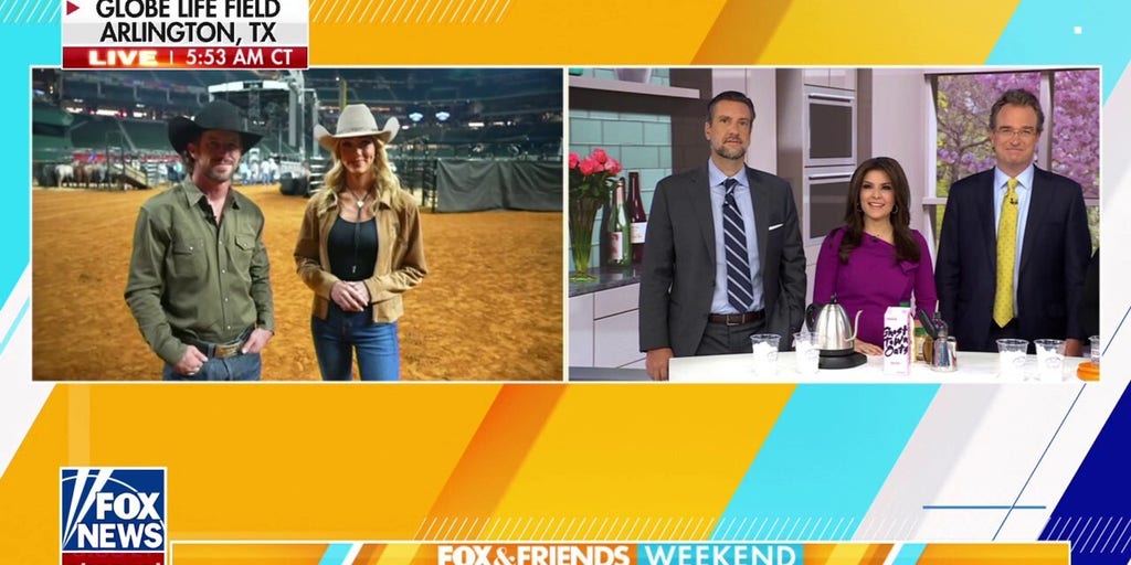 HIGH STAKES: Competitors gather for the American Rodeo in Texas