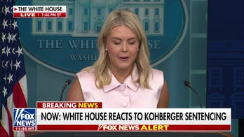 White House reacts to Kohberger sentencing: 'Our nation grieves with you'