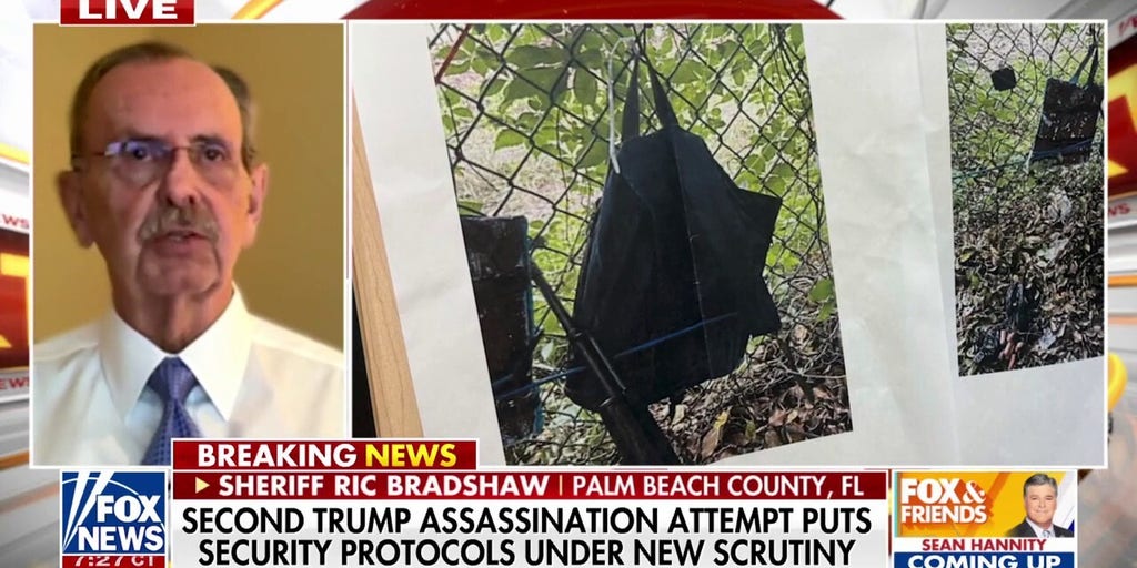 Palm Beach sheriff: Secret Service agent acted quickly to stop Trump assassination attempt