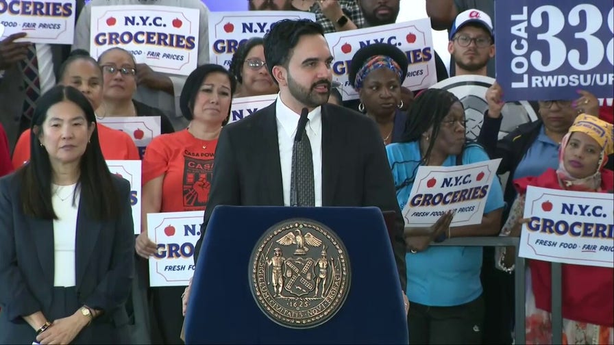 Zohran Mamdani rips Ronald Reagan while announcing new city-run grocery store