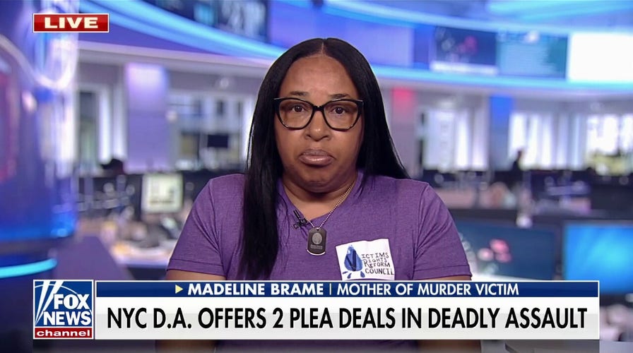 Mother of murder victim slams Manhattan DA over plea deals