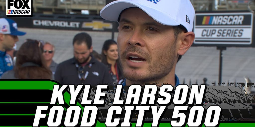 Food City 500: Kyle Larson post-race interview | NASCAR on FOX
