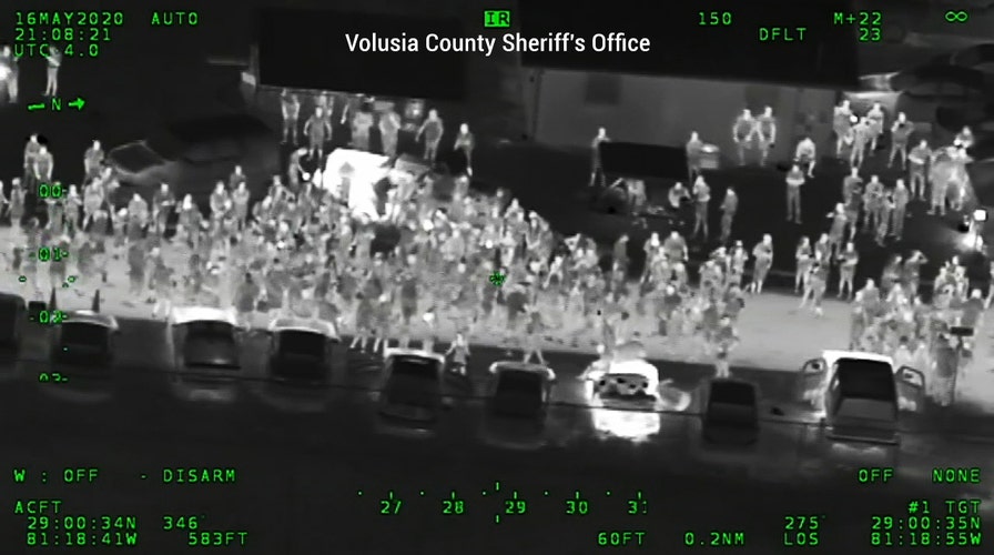 WATCH: Police break up massive block party in Florida