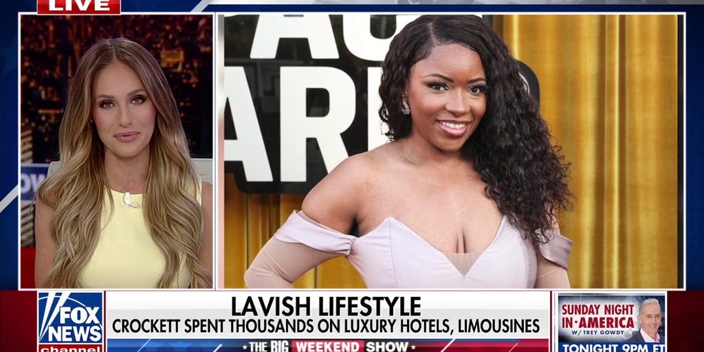 Rep. Jasmine Crockett spent tens of thousands on luxury hotels, ‘top-tier’ limo services