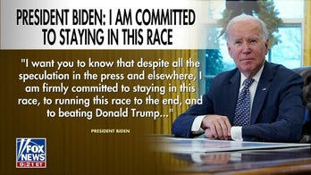 Biden sends firm letter to House Democrats on staying in race