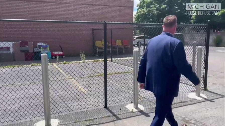 Michigan lawmaker visits daycare that received $1.1M amid investigation