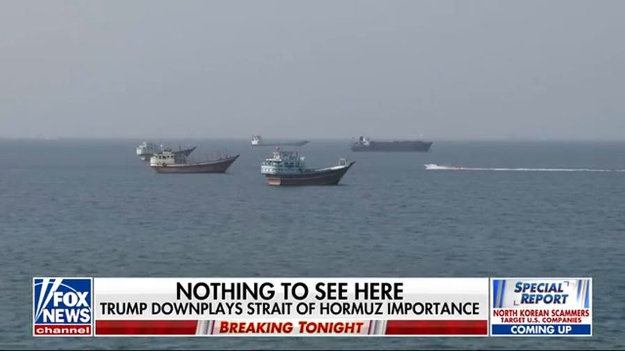 Trump: The Strait of Hormuz won't be as important as it was in the past