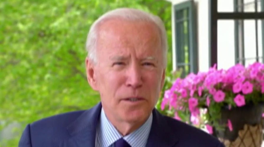 Former Vice President Joe Biden gives President Trump a new nickname