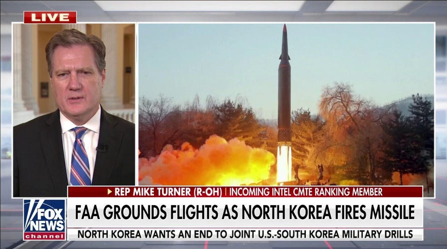 North Korea missile launch that grounded FAA flights represents ‘direct threat’ to US: Rep. Turner