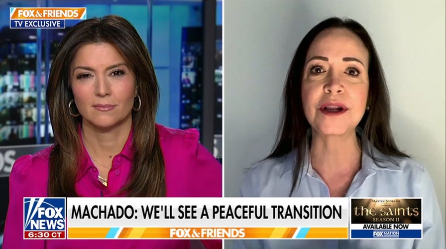  Maria Corina Machado outlines post-Maduro vision