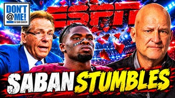 Nick Saban SE DESCUBRÍ A SÍ MISMO en ESPN con Kamario, de Mississippi State Taylor Comentarios | No me mandes mensajes con Dan Dakich - Fox News