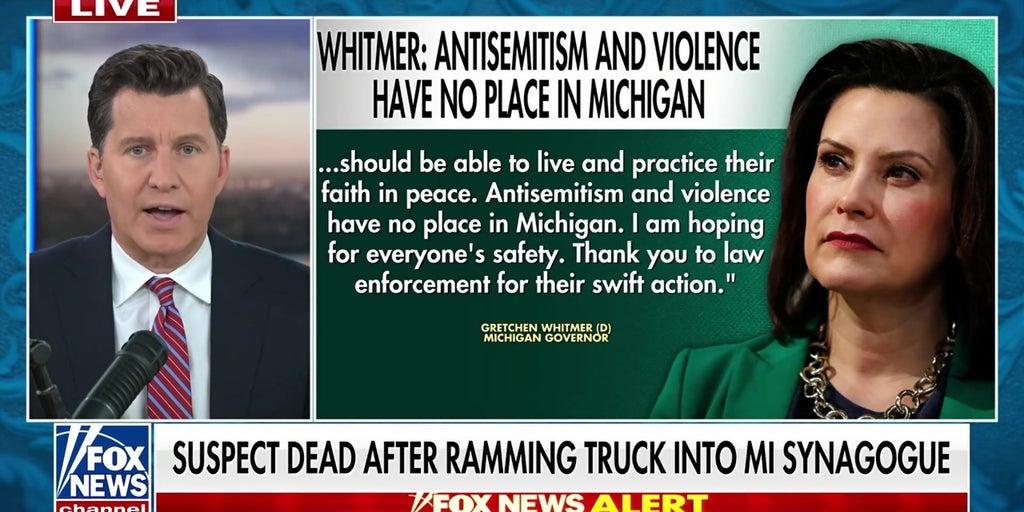 Eyewitness to Michigan synagogue attack says West Bloomfield Township is ‘calm and safe now’