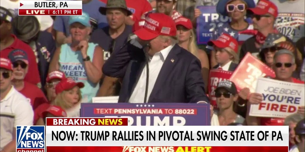 Shots fired during Trump rally | Fox News Video