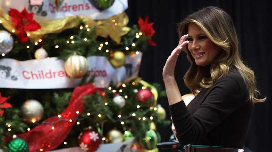 First woman Melania Trump visits Children’s National Hospital