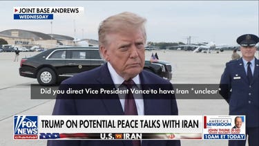 Trump weighs Iran military options as Vance reportedly contacts regime officials