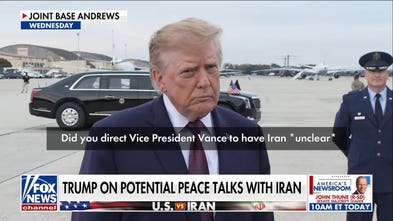 Trump weighs Iran military options as Vance reportedly contacts regime officials