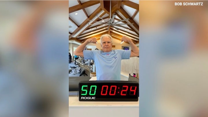 80-year-old Florida man holds a plank for 50 minutes, setting record for his age
