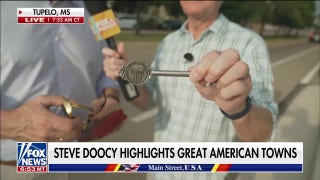 Main Street USA: Steve Doocy gets the key to Tupelo, Mississippi