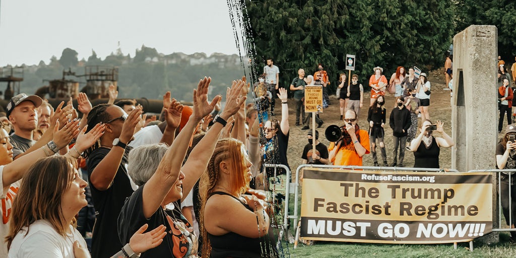 Christian worship leader Sean Feucht welcomes protests in deep blue city