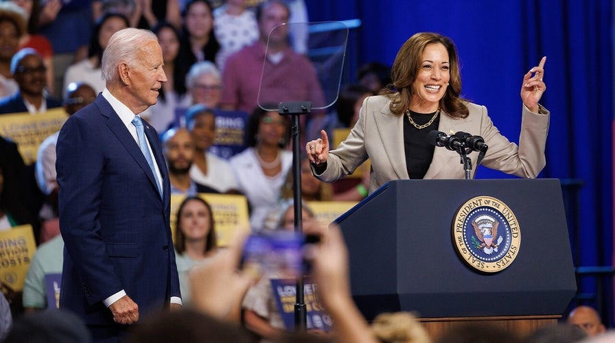 Biden, Harris hold campaign event on prescription drug costs