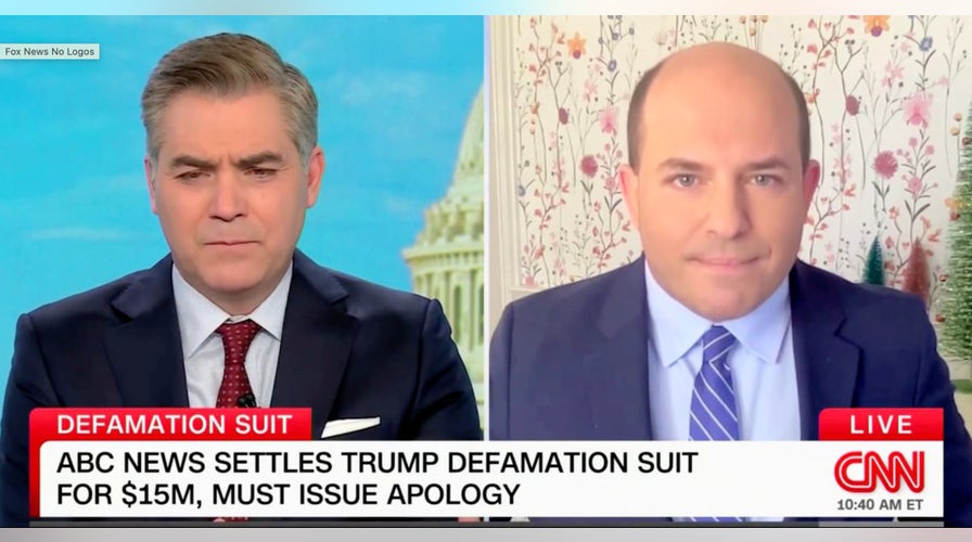 CNNs Stelter, Acosta fret over fallout of ABC settlement with Trump: Chilling effect