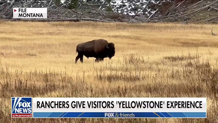 Montana ranchers give visitors the 'Yellowstone' experience 