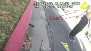 California officer's gun stolen by deranged half-naked man later killed by police - Fox News