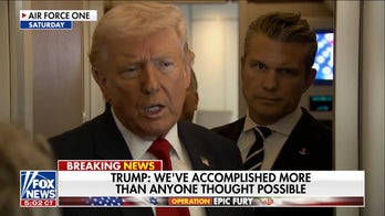 Trump discusses Israel's strikes on Iran, touts Operation Epic Fury success