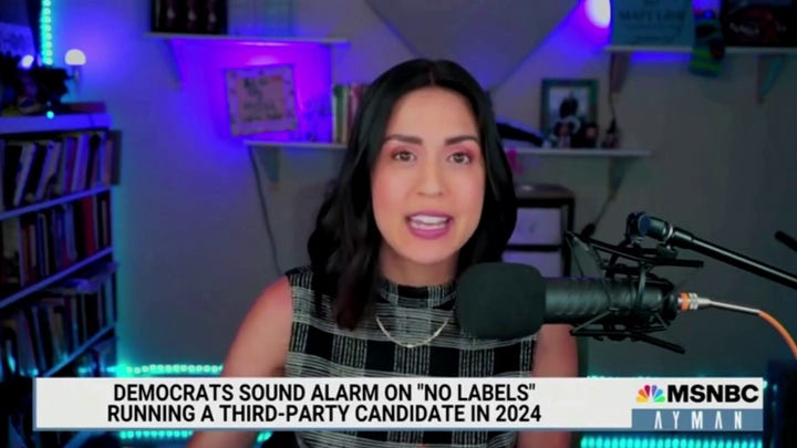 Liberal media melts down over potential No Labels third-party ticket