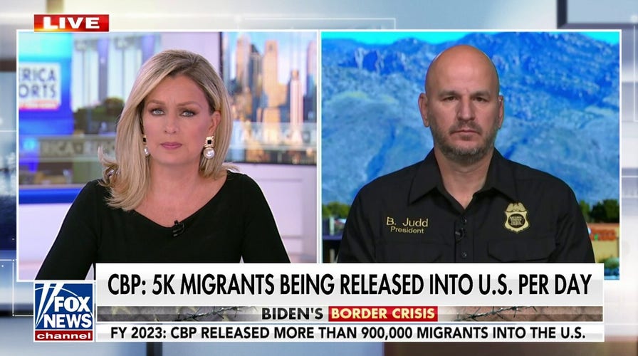 CBP says 5,000 migrants being released into US per day