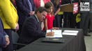 WATCH NOW: Gov. DeSantis signs anti-COVID mandate laws in Brandon, FL