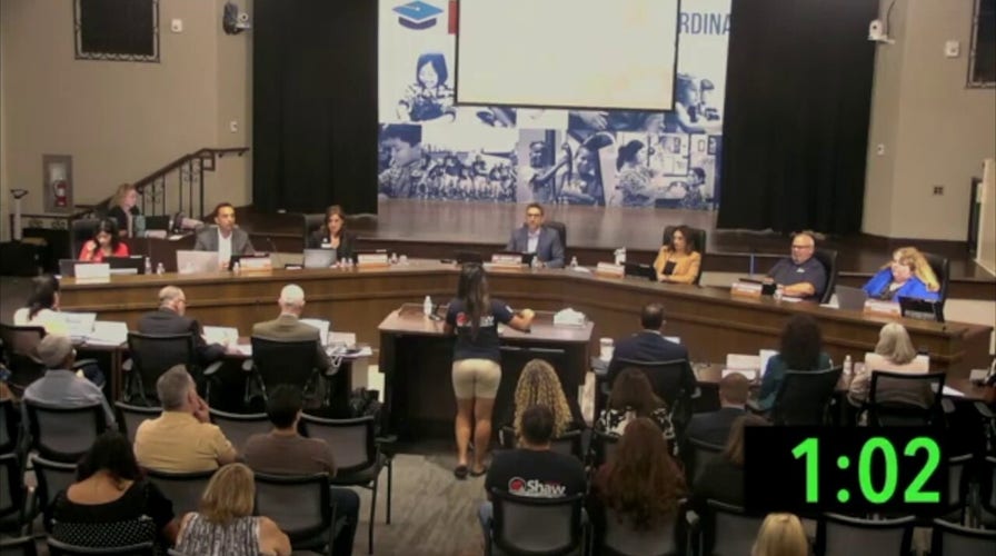 California school board meeting descends into emotional clash amid trans volleyball player controversy