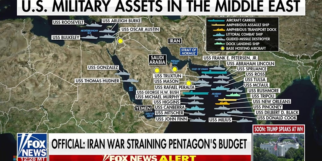 US Navy official says Operation Epic Fury wasn’t factored into military’s budget
