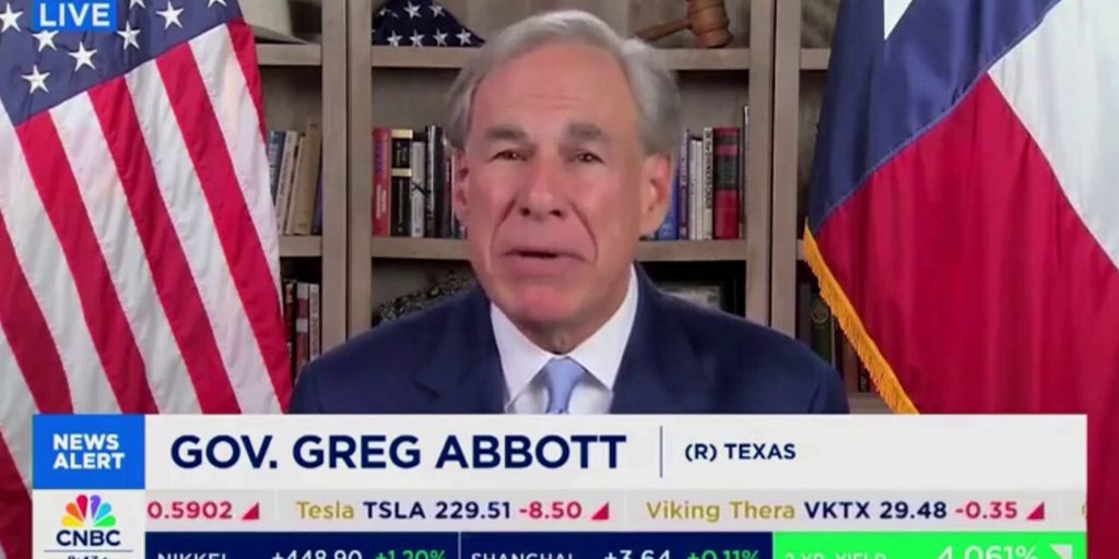 Texas Gov. Greg Abbott says daily border crossings in El Paso have plummeted under Trump