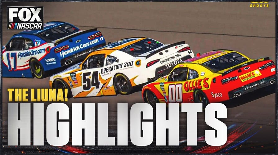  The Liuna! Highlights 🏁 NASCAR connected  FOX