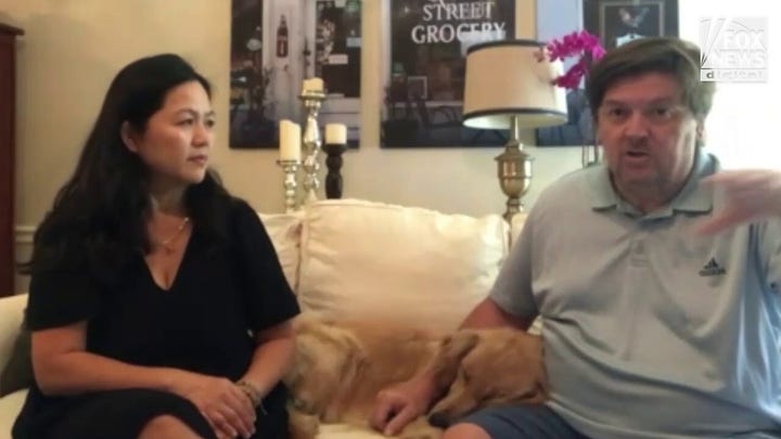 'The life jacket saved his life:' Rocky the golden retriever reunited with family after going missing in boat accident