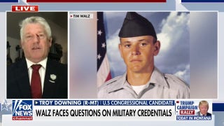 Troy Downing on Walz military service controversy: Every vet should find this offensive  - Fox News