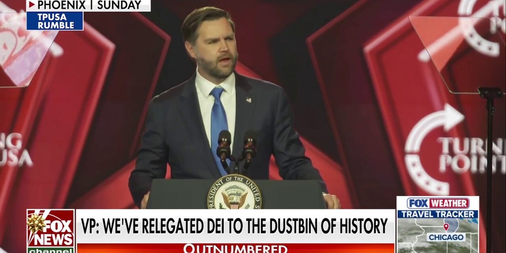 JD Vance says DEI has been relegated to 'dustbin of history'