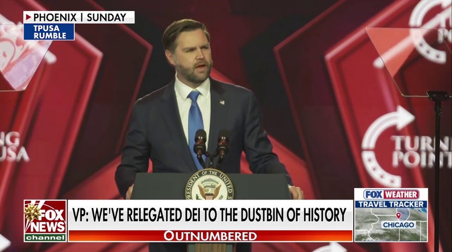 JD Vance says DEI has been relegated to 'dustbin of history'