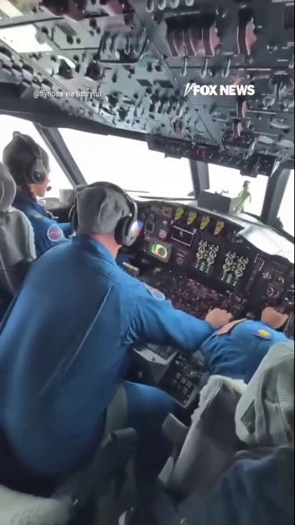 Wild turbulence rocks hurricane hunters as Hurricane Polo nears Mexico